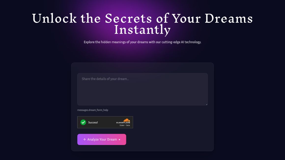 Dream-o-lytic — 1